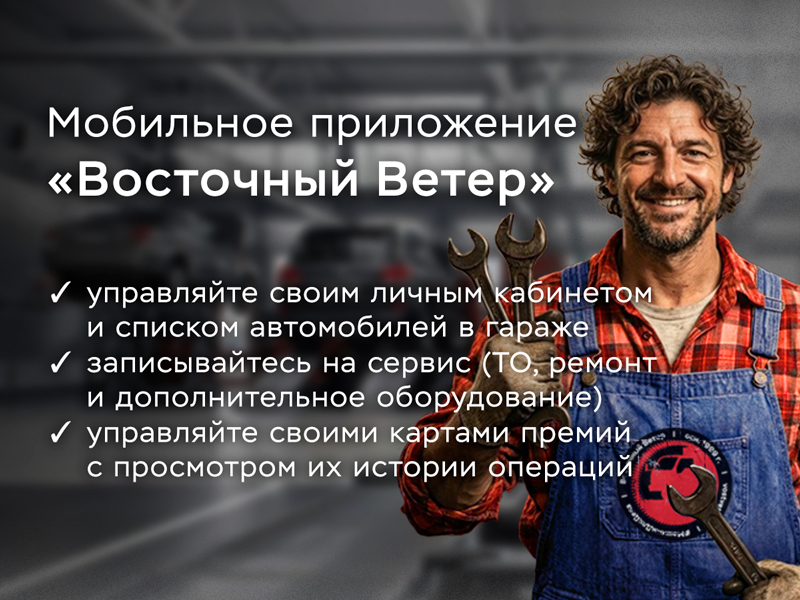 Мобильное приложение «Восточный Ветер»
